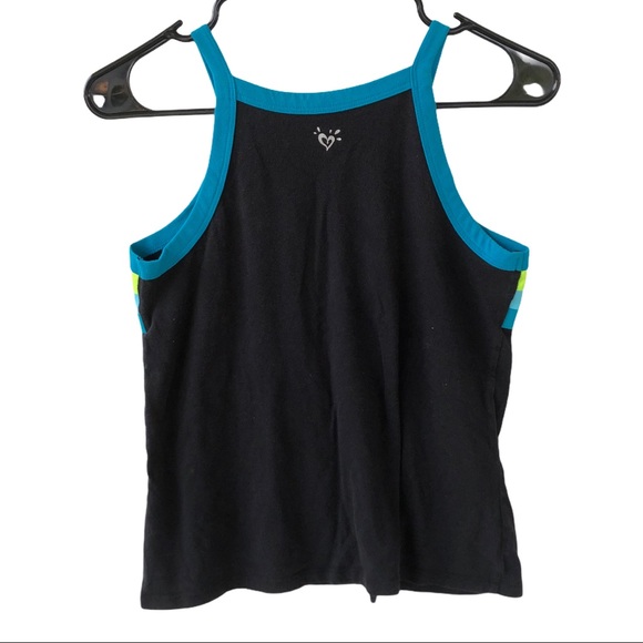5/$20🦄Justice Softball Tank Top Black Size 14 - Picture 4 of 4